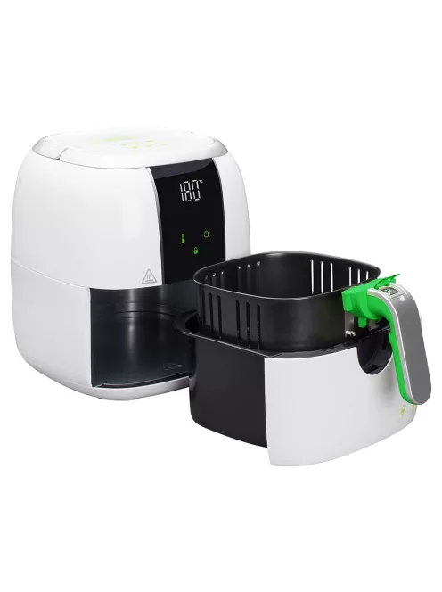 Фритюрник с горещ въздух Sencor SFR 5320WH, 1400 W, 3L, Бял/Зелен - Код G5220