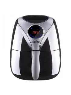   Фритюрник с горещ въздух ZEPHYR ZP 1980 AH, 1600W, 3.2 литра, Дигитален, Таймер, Черен - Код G8268