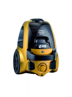  Прахосмукачка VOX SL159G, 800W, Обем на контейнера 2L, Черен/Жълт - Код G8660