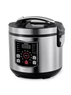   Mултикукър MUHLER MLC-5020, 5 L, 20 програми за готвене, Сив - Код G8678