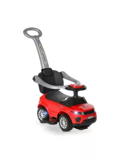   Кола за яздене LORELLI  OFF ROAD  + дръжка, Червен - Код L11515