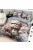 Двулицево коледно спално бельо с ластик (реално изображение) EmonaMall, 6 части - Модел S19623